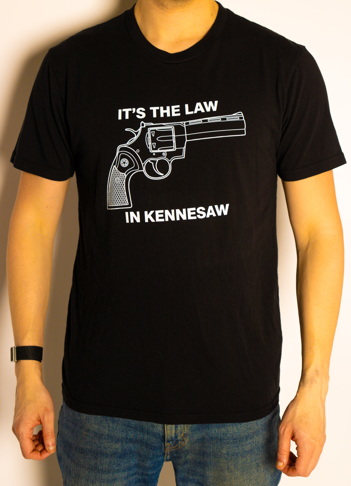 IT'S THE LAW IN KENNESAW — black — blackfront.jpg