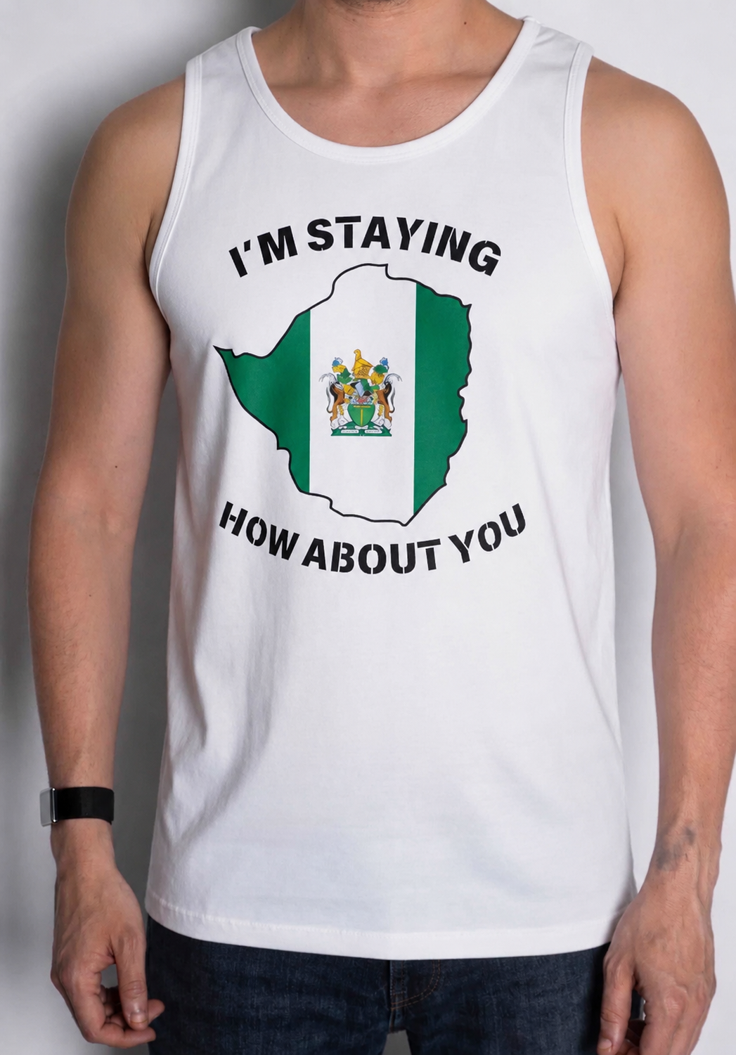 I’m Staying How About You Original Tank Top