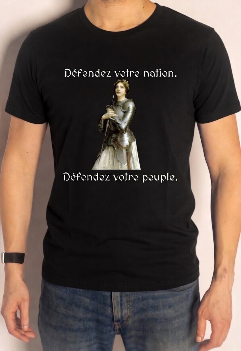 Joan of Arc - Black T-Shirt