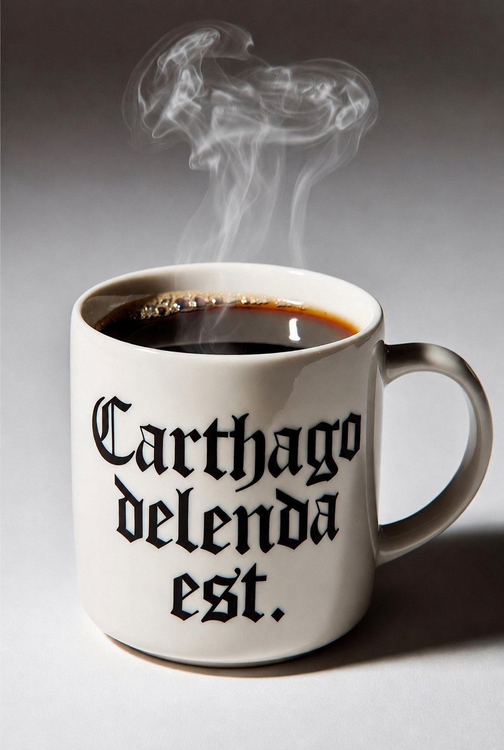 Carthago Delenda Est Mug cleaned product photo