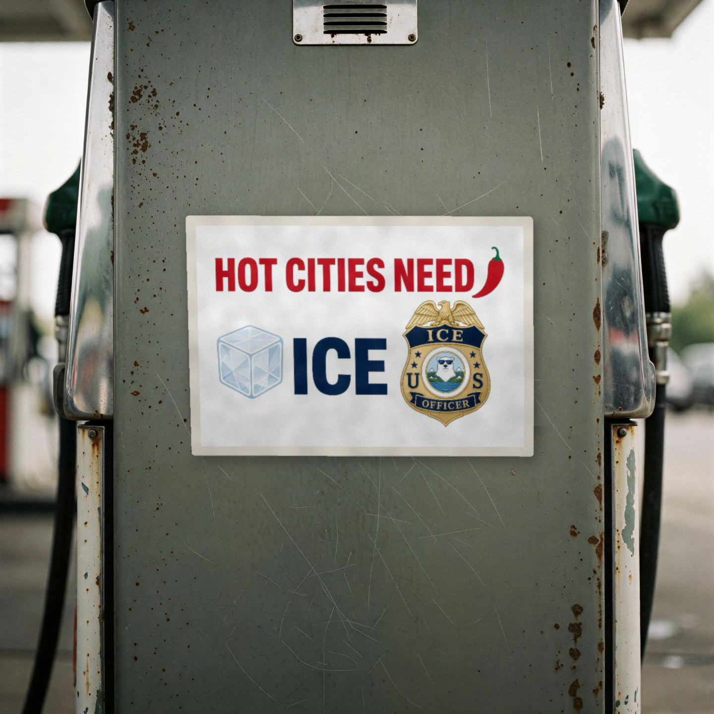 HOT Cities Need ICE sticker