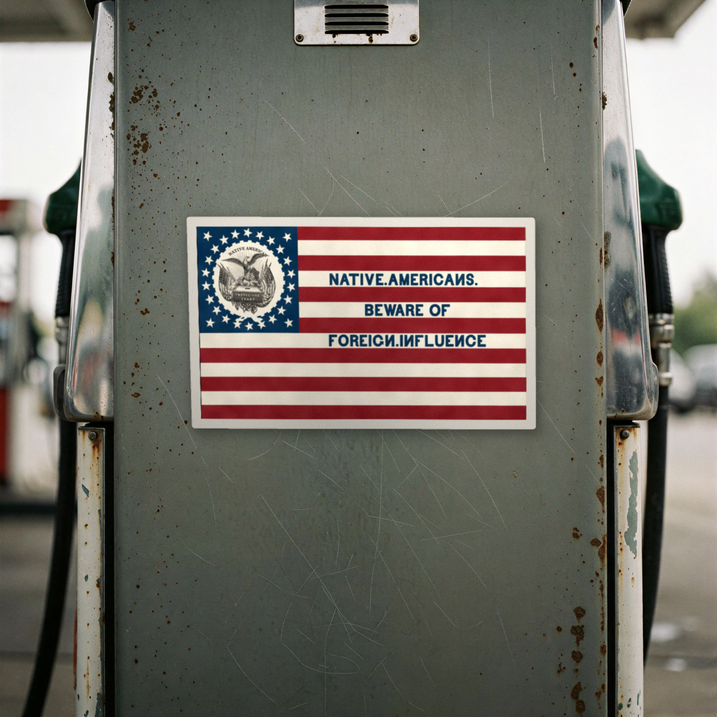 Know-Nothing sticker