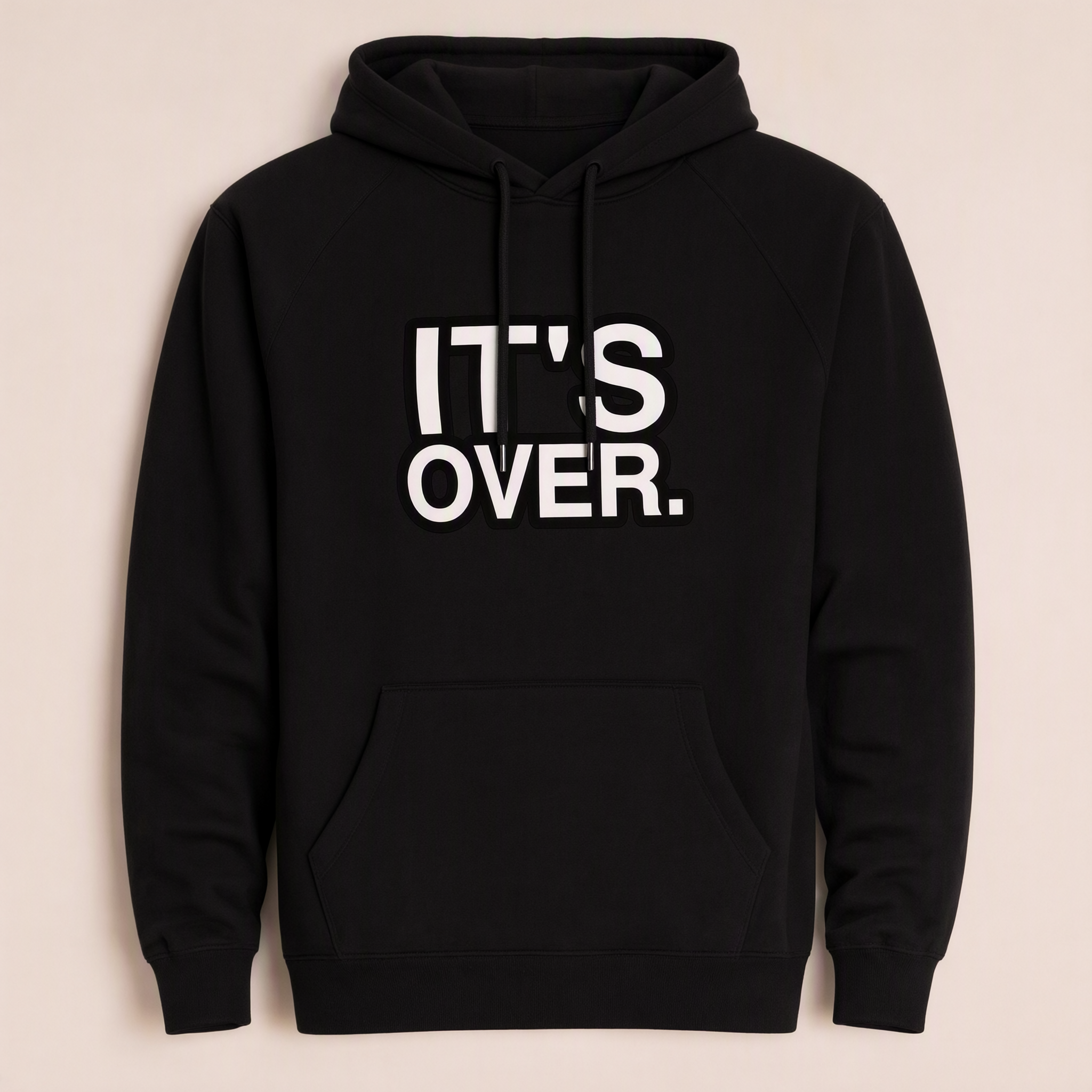 It's Over - We Are So Back! Hoodie — black pullover hoodie