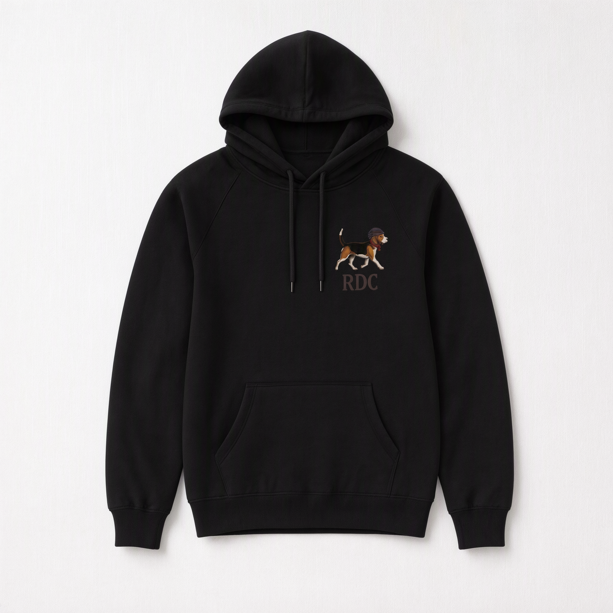 RDC Hoodie — black pullover hoodie