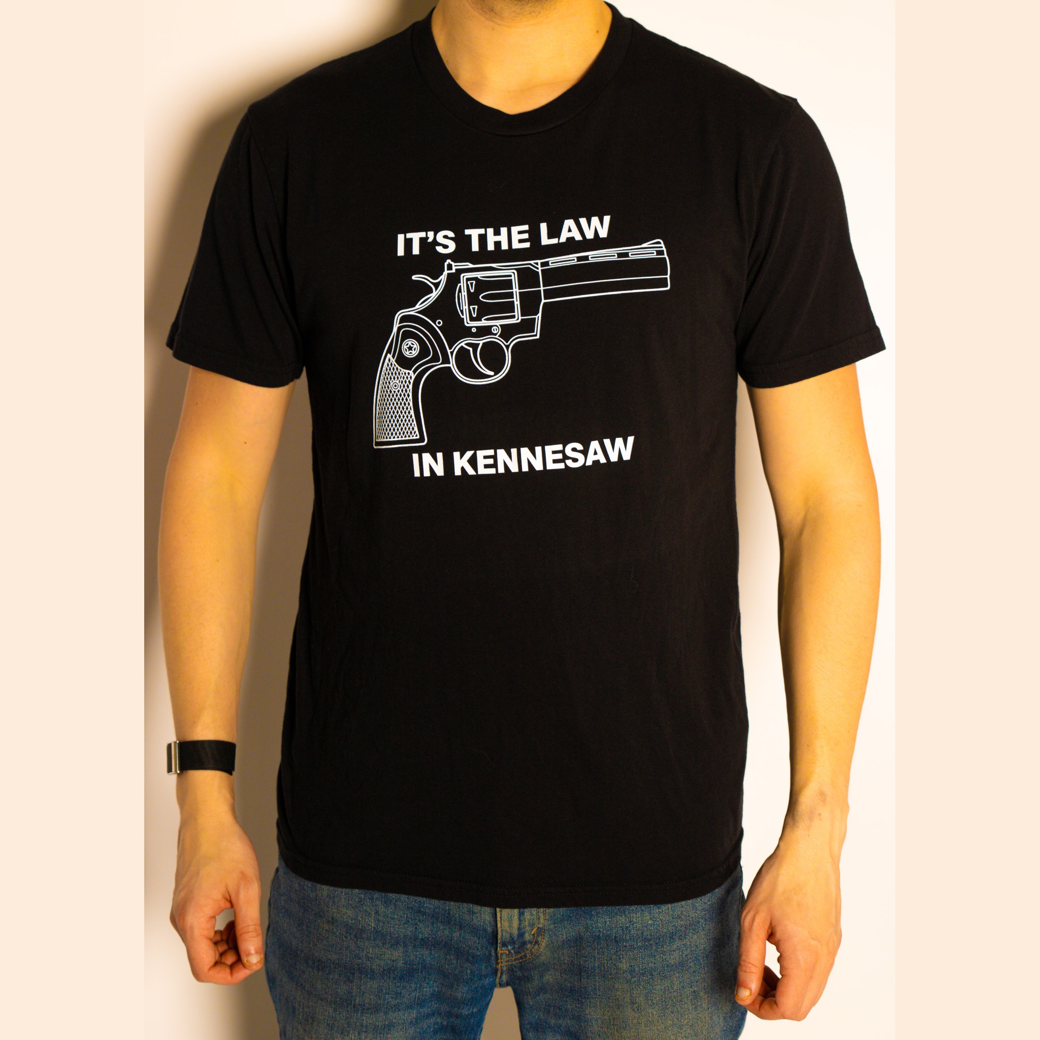 IT'S THE LAW IN KENNESAW — black — blackfront.jpg
