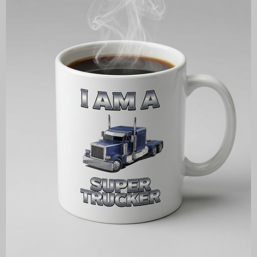 I am a Super Trucker Mug product image