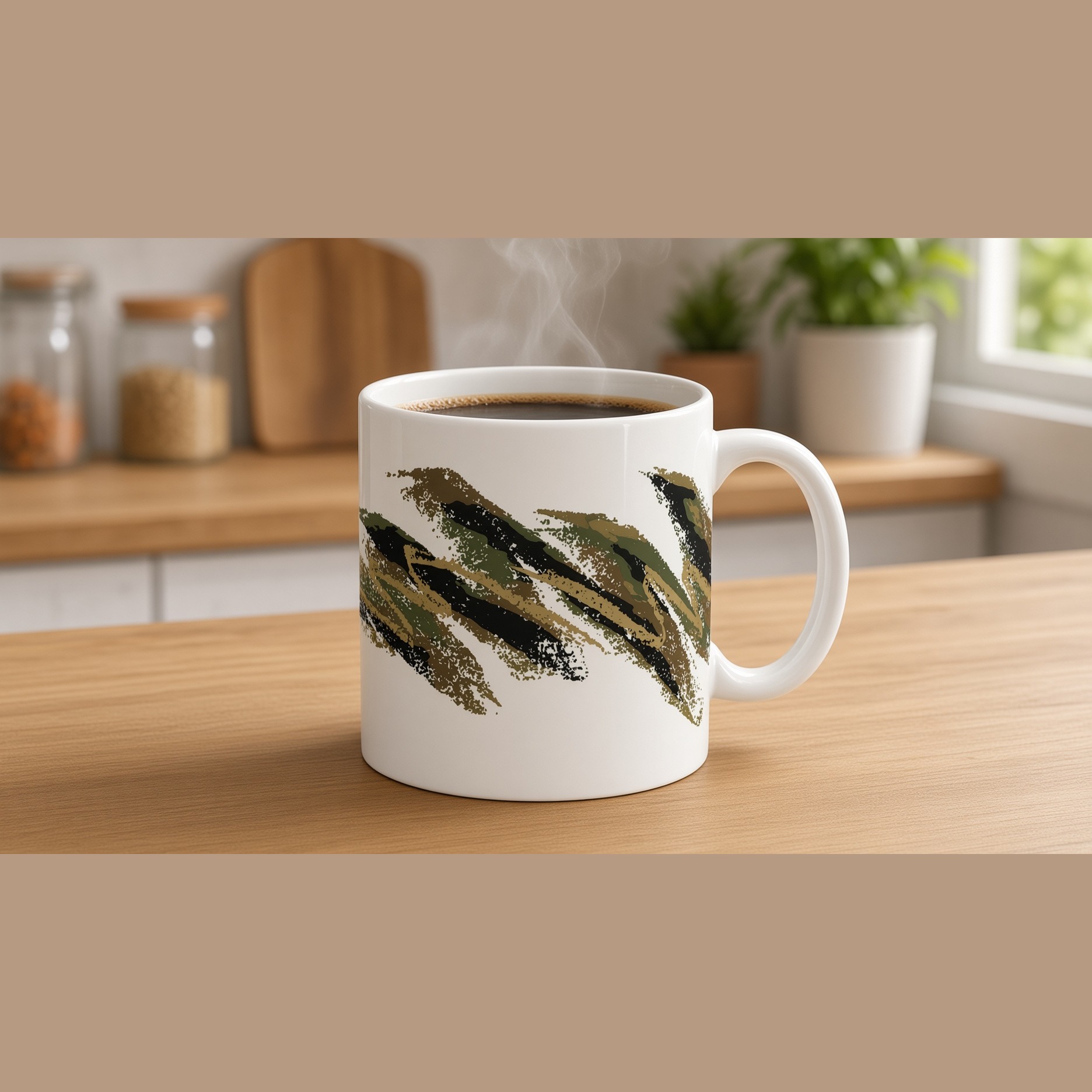 Brush Stroke Coffee Mug