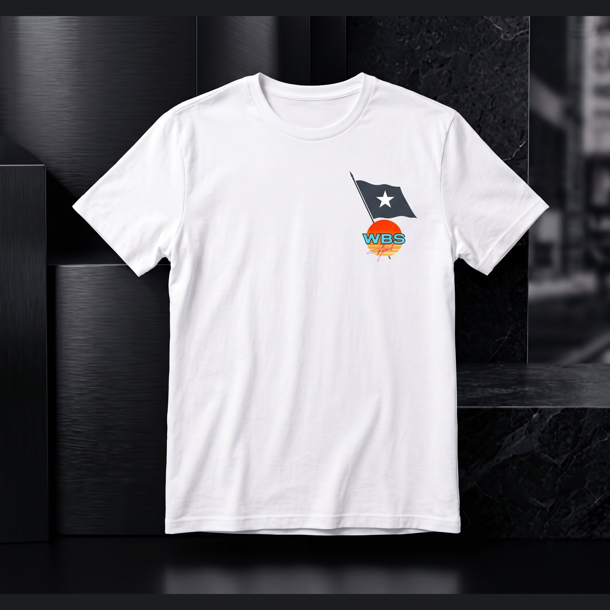 Unreconstructed white shirt front product photo