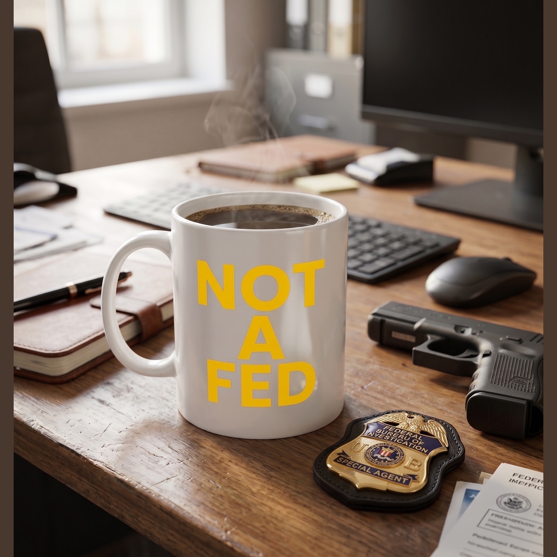 NOT A FED Coffee Mug product photo