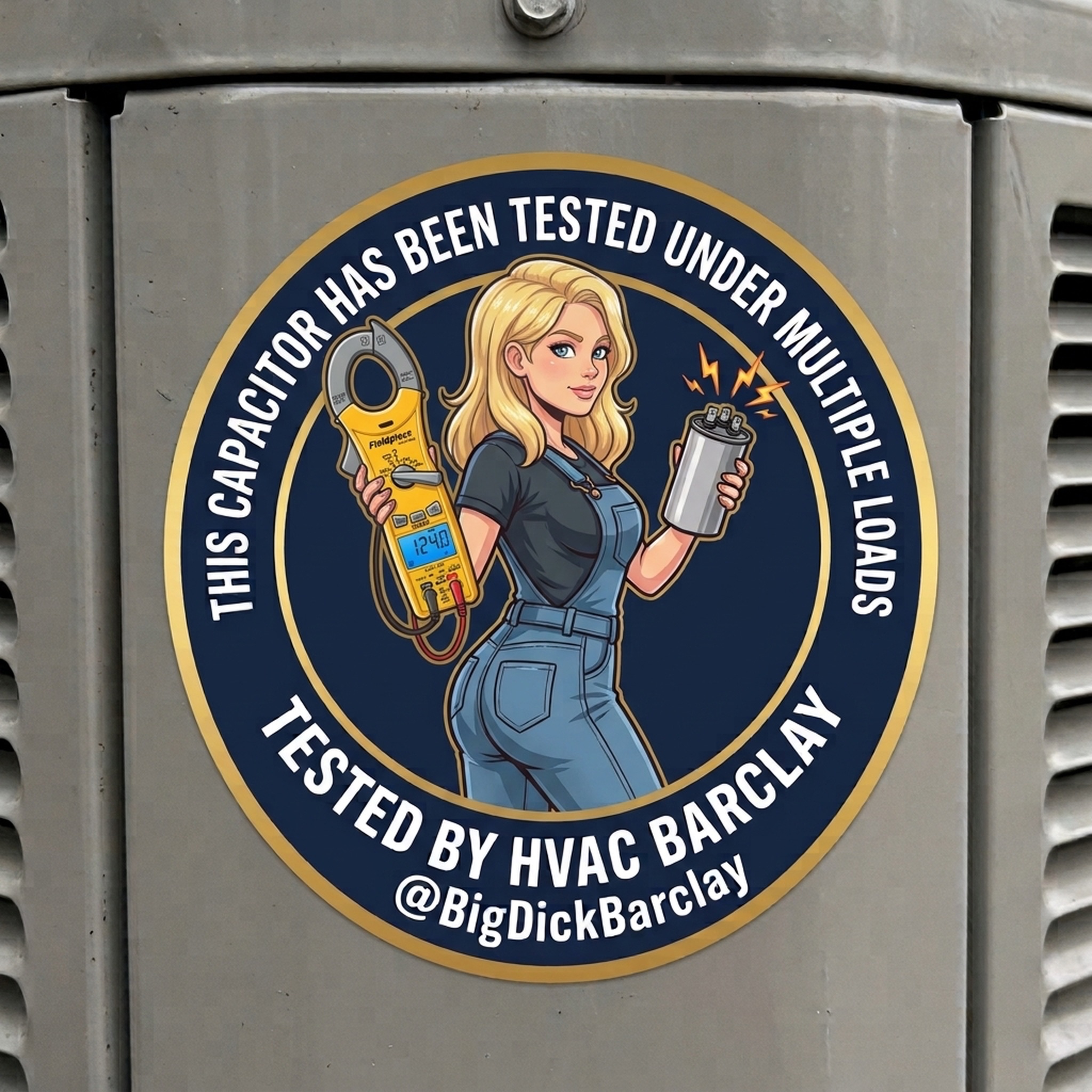 Capacitor Sticker