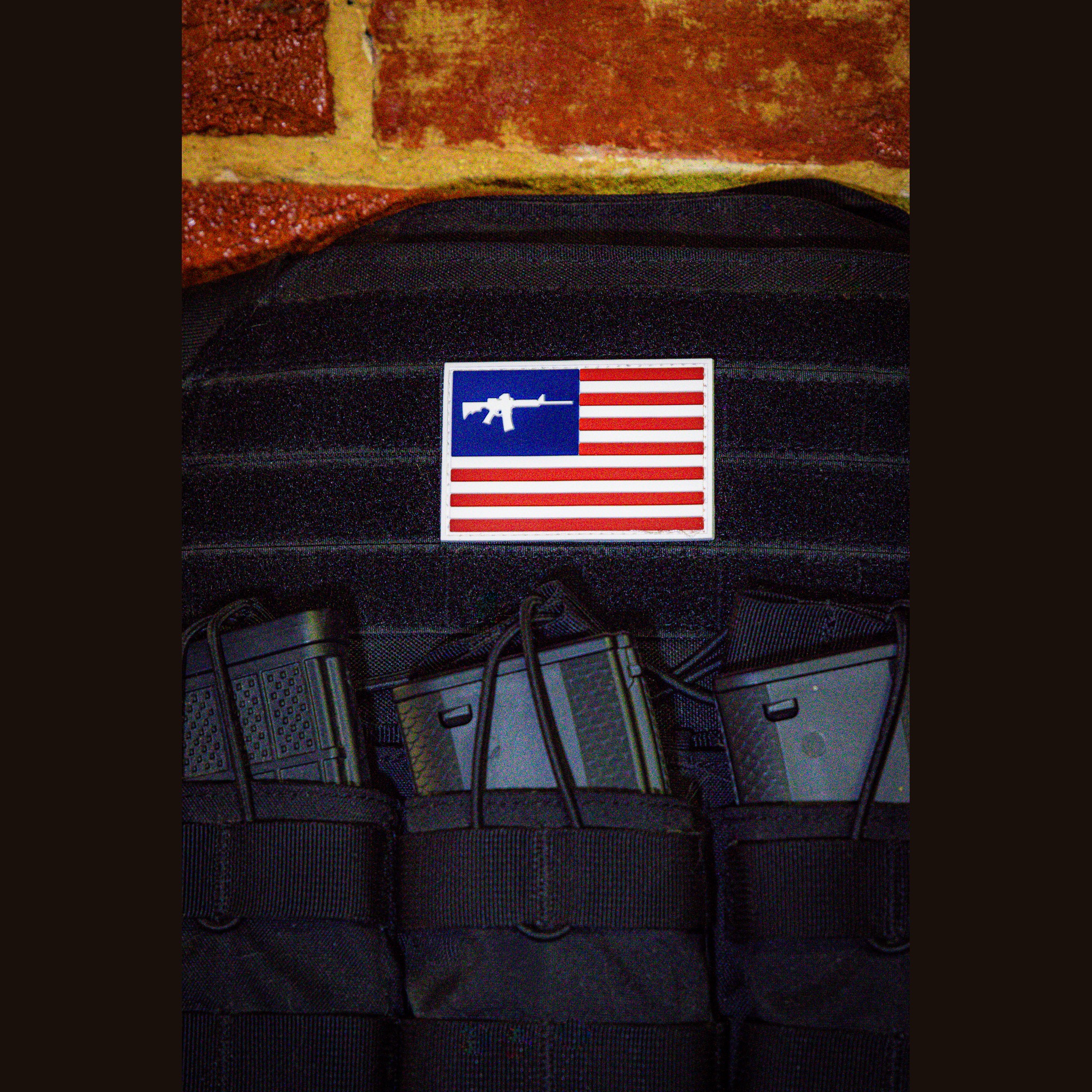 Amerikaner PVC Morale Patch
