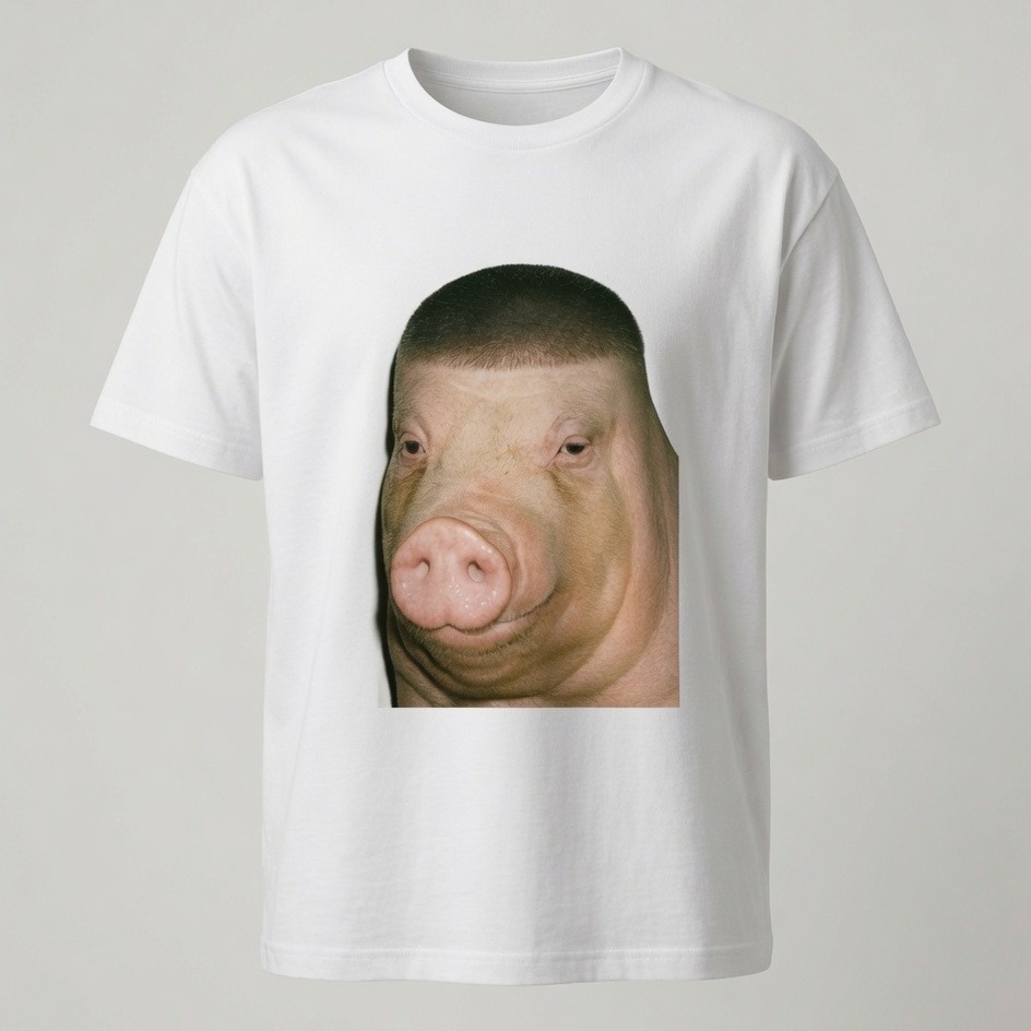 Wigger Pig Shirt White